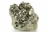 Gleaming, Pyrite Crystal Cluster - Peru #238859-1